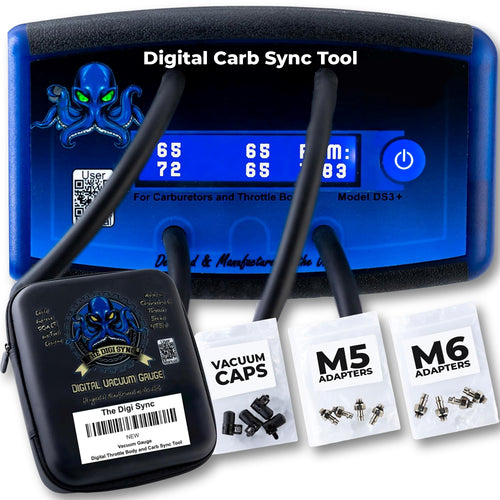 Digi Sync 4 Vergaser Kraftstoffeinspritzung Synchrontester Carburettor Tuning 4 tr