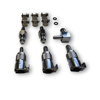 BMW R1150GS Adventure Messing / Chrom Schnellverschluss Kraftstoffanschluss Kit Sgancio Rápida Release Rapido Rapide Quick Liberación Fuel Dégagement Connettore Connector Connecteur Conector Combustible Carburant 2
