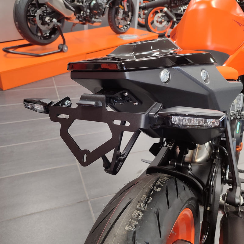 Bouchons Cadre Modeer Pour KTM 1290 Super Adventure/Duke | Aluminium CNC Noir-Orange